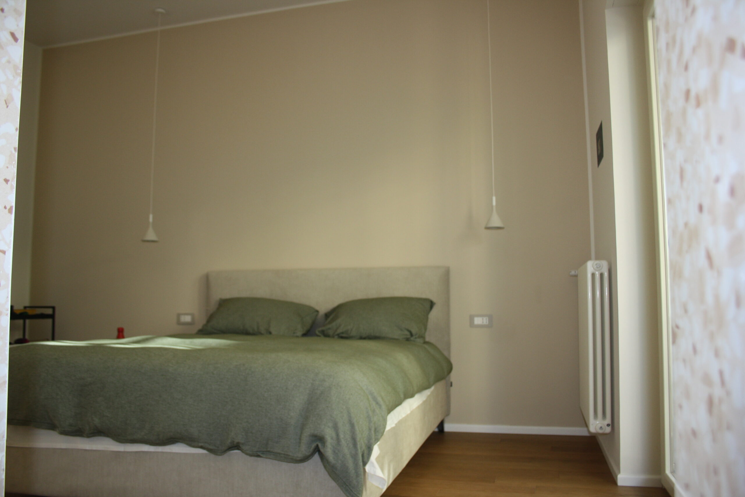 Camera da letto — ristrutturazione di un appartamento a Salerno
